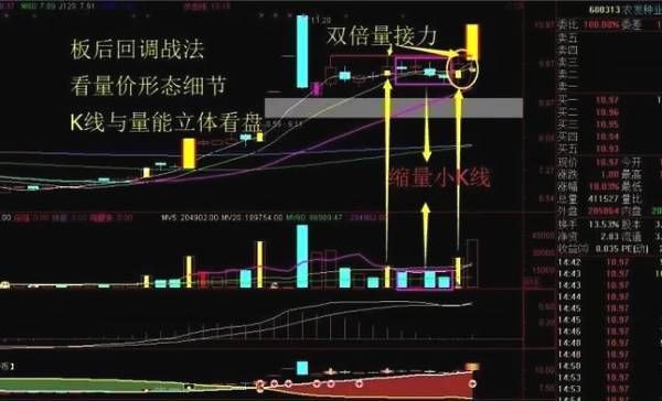量柱擒涨停口诀