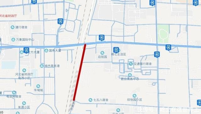 石家庄解放大街裕华路至槐中路明
