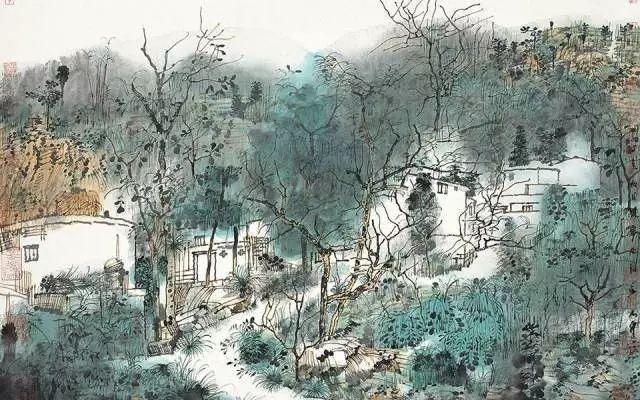 国家画院常务副院长卢禹舜新山水画欣赏