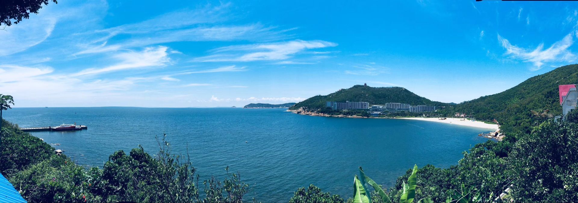 珠海海岛之东澳岛的风景图