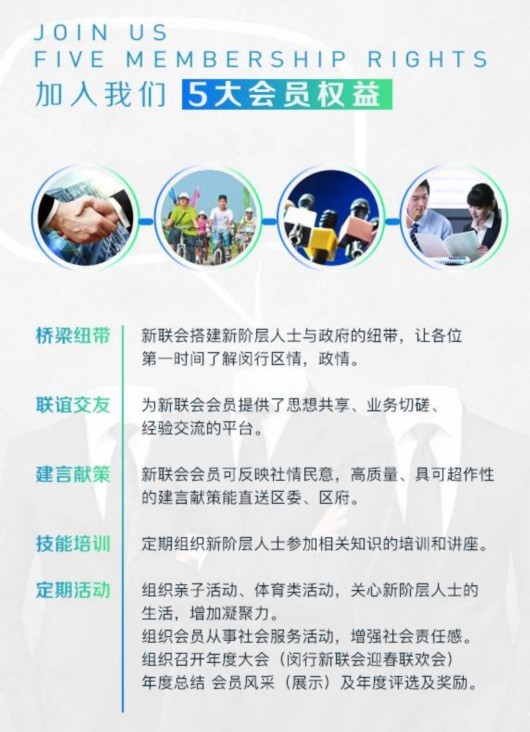 闵行新社会阶层人士联谊会发出召集令