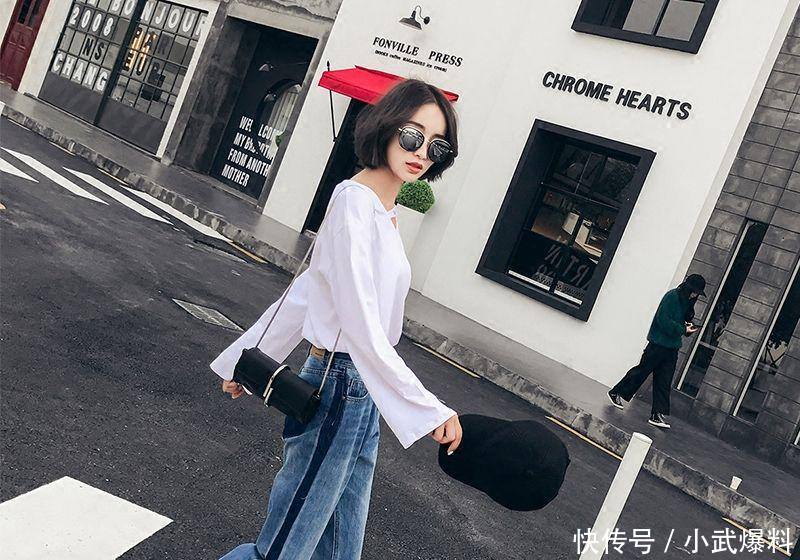 矮个子的胖妞别再卷女生了,看杨幂把殿下是牛仔裤脚图片