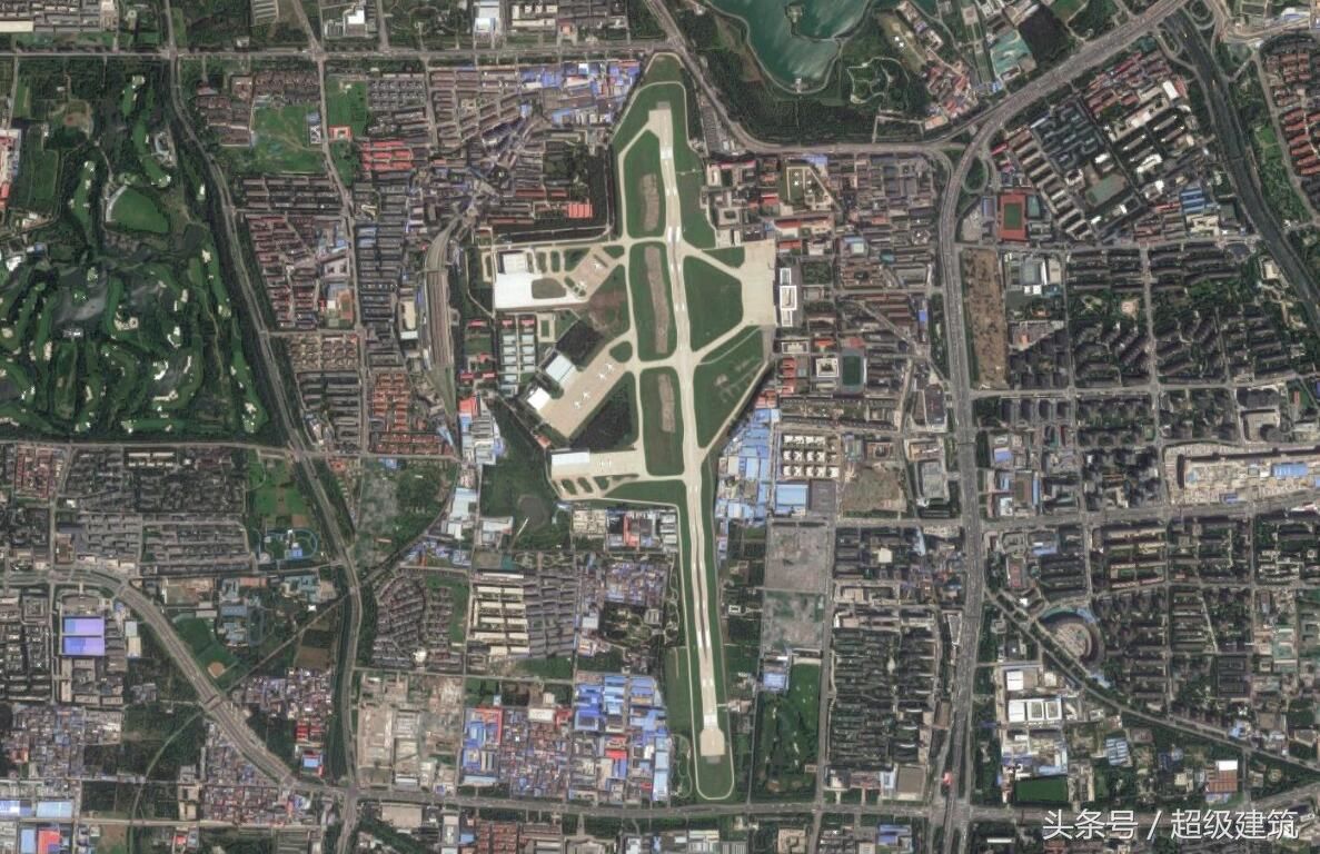 第四名:西郊机场.位于北京西四环外,是军用机场,跑道长度2499米.