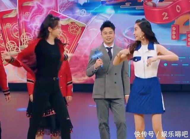 关晓彤身高173,杨颖168,两人站在一起,出问题的是贾玲
