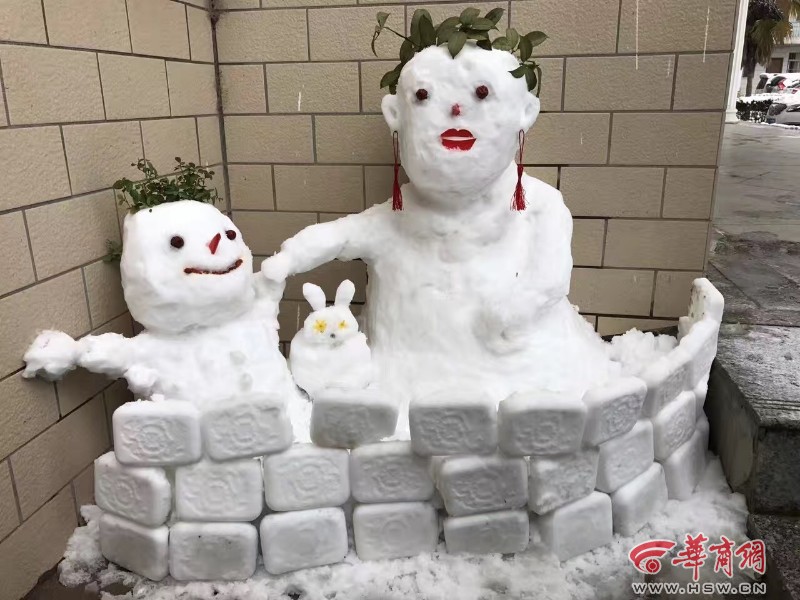 雪人的造型确实很厉害!