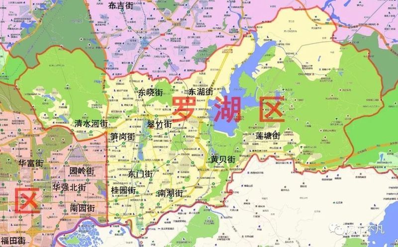 区域概况 罗湖区是深圳最早设立和发展起来的行政区,其土地面积只有7