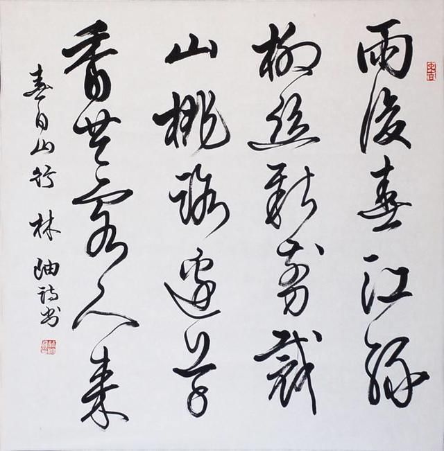范曾第一任妻子,林岫书法-月光似水,墨趣如花