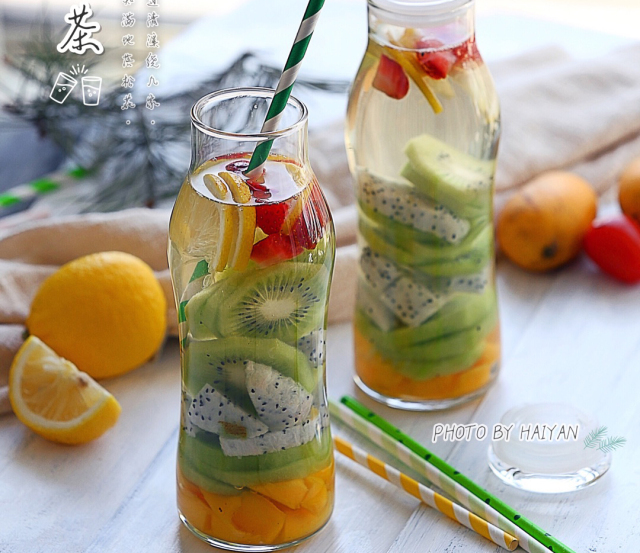 水果冷泡茶的做法大全 简单好喝,给夏天降降暑-北京时间