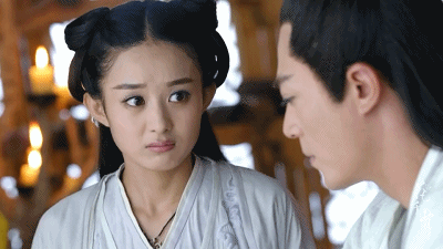 搞笑gif图片:二哈其实不笨,他懂得以静制动