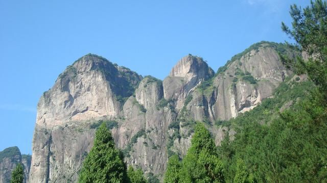 仙人列队-神仙居李白梦游的天姥山,皤滩镇(浙江行33 台州)