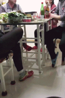 爆笑gif:好看的皮囊千篇一律,有趣的逗比都是太皮