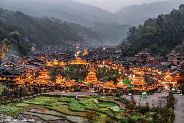 旅游景区黎平肇兴侗文化旅游景区是黎平侗乡国家级风景名胜区核心区