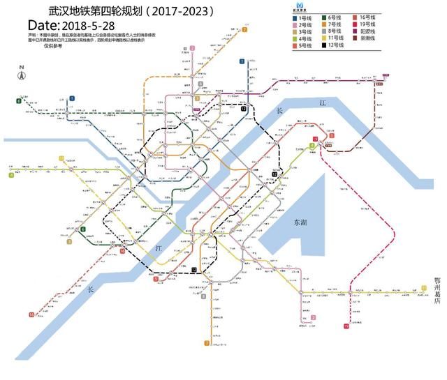 日前,武汉地铁最新第四轮规划(2017-2023)出炉,消息一出,可谓是几家