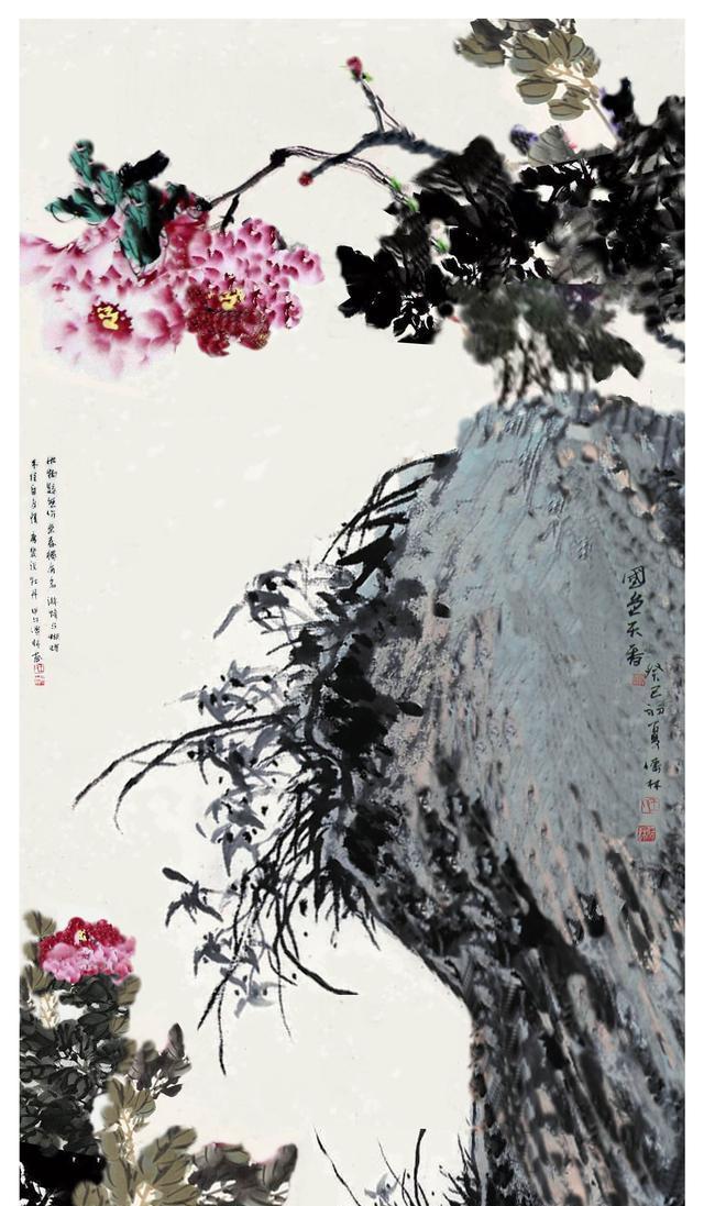 唯有牡丹真国色,花开时节动京城——王传林画牡丹