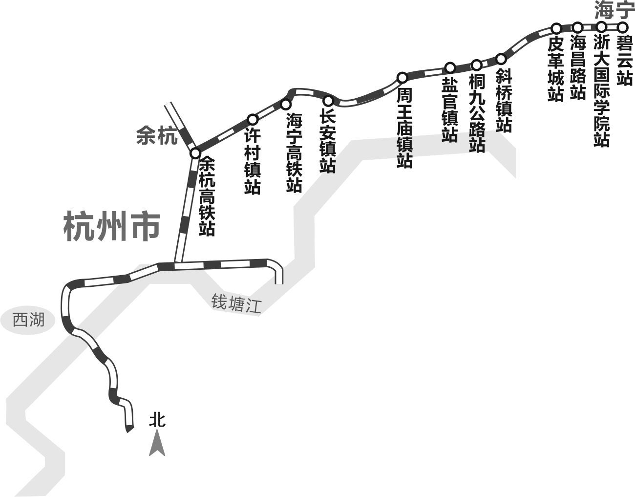 首先是线路系统能力,设计为30对/小时,也就是说,未来杭海城际可以