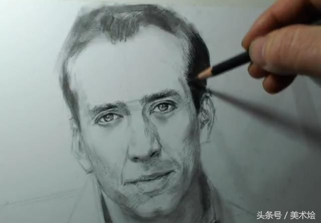 素描人像基础教程:这个外国人叫什么?与原图像不像?
