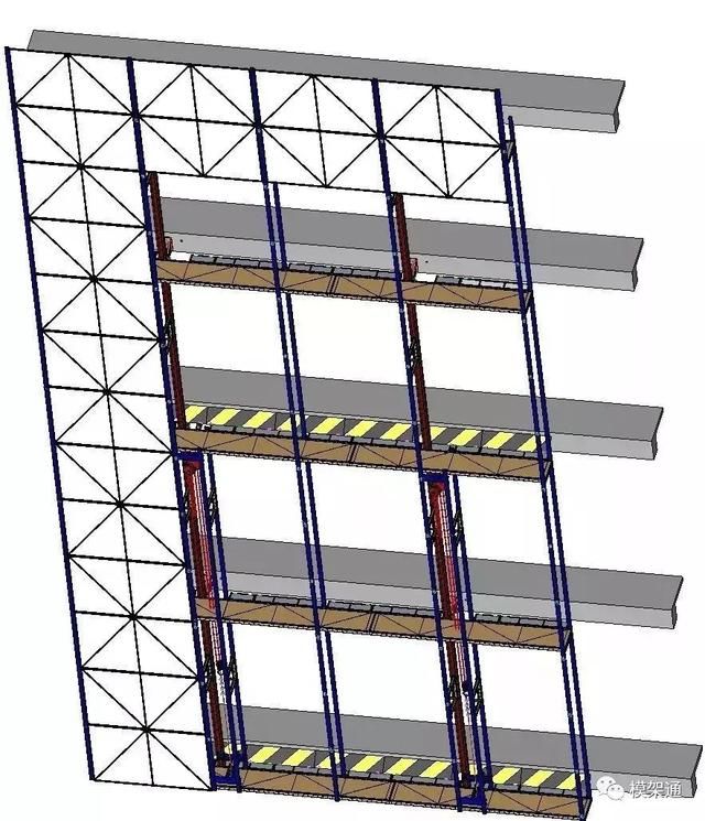 爬架:修建高层建筑的好搭档,如在室内作业,升降一层只