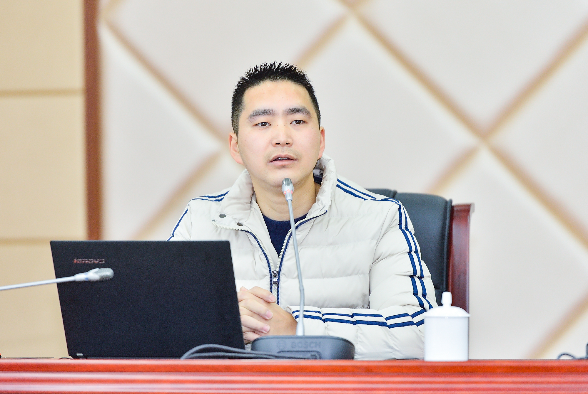 曹翔现场培训(摄影 廖志全)