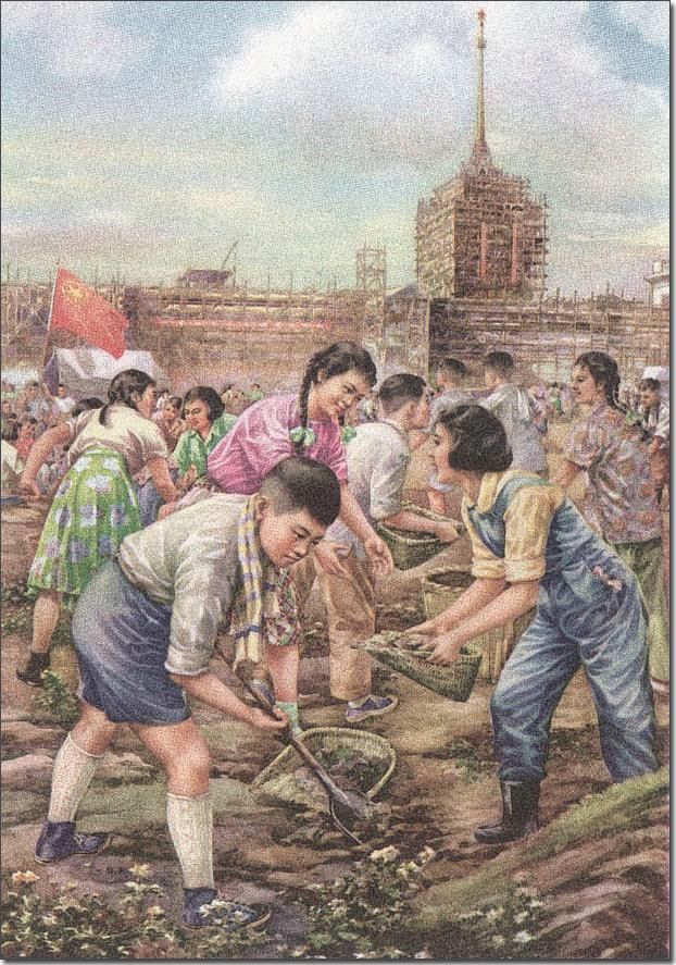 新中国年画上的劳动人民形象(一)多少回忆涌上心头!