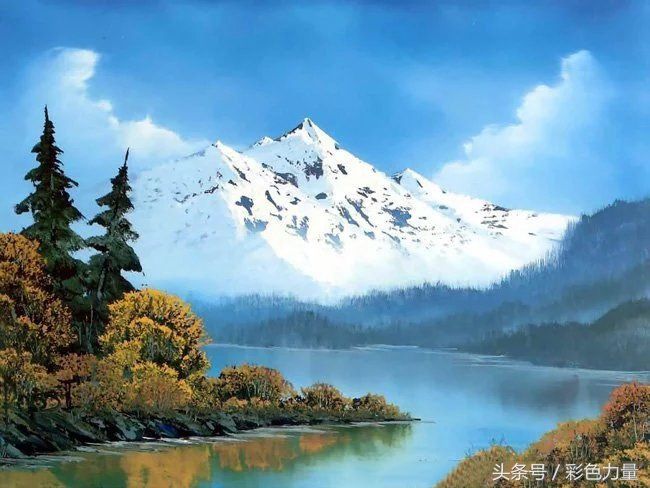 这样高清明亮的风景谁不爱?唯美油画!