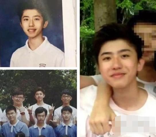 最近网友又扒出了蔡徐坤的上学时期的照片,这是这颜值也敢叫从小帅到