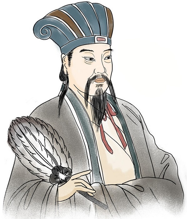 军事家,西晋史学家陈寿在《三国志》中描述诸葛亮的外貌是