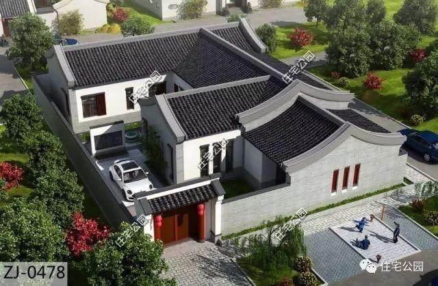 这是自建房就应选中式?5套大合院,别墅属于价格重庆蓝湖郡农村图片