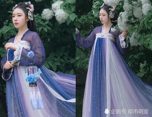 听说超唯美的"星空汉服"火了,谁穿都像小仙女,颜值不