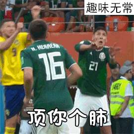 搞笑gif: 热门世界杯趣味动态图片表情包