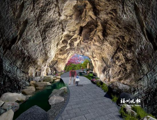 福州开建景观隧道 今年底在福山郊野生态公园亮相图片