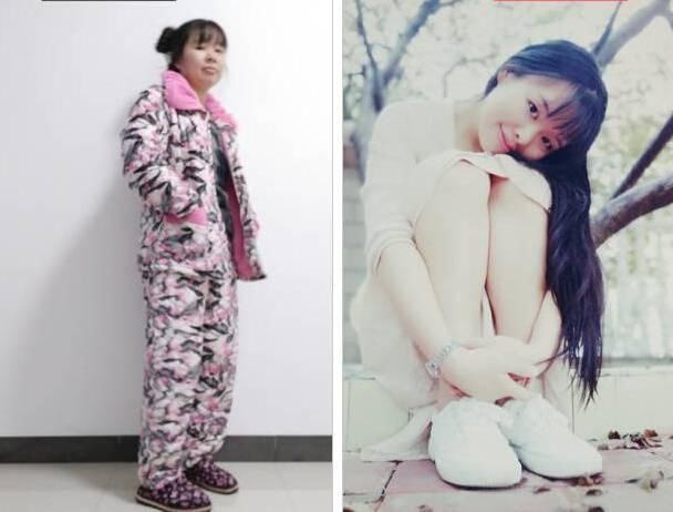 女人出门前后妆容对比,亮瞎我的双眼