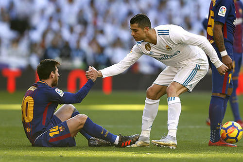 fifa年度最佳球员投票:梅西首次投给c罗