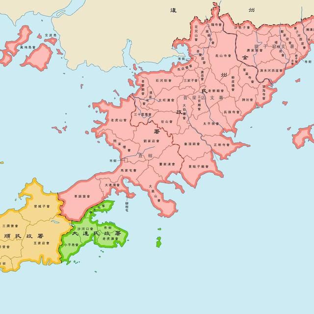 近代一共有几个"关东"地区?日本关东军的"关东"来源于