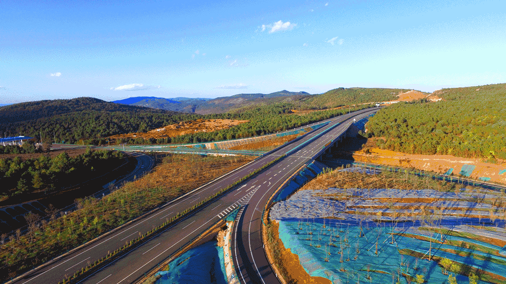 壁纸 道路 高速 高速公路 公路 桌面 1000_563 gif 动态图 动图