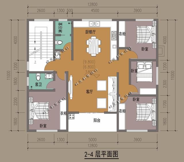 4米x12米建房布局图_南通好房网户型图大全