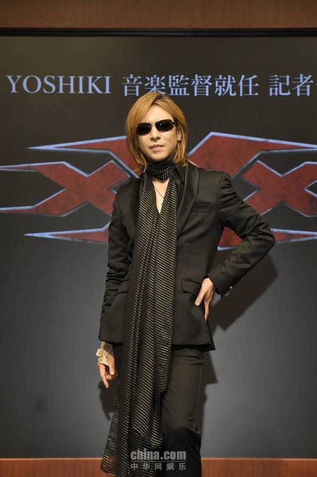yoshiki图片素颜,yoshiki图片 yoshiki就任《极限特工4》音乐指导及电视剧制片人