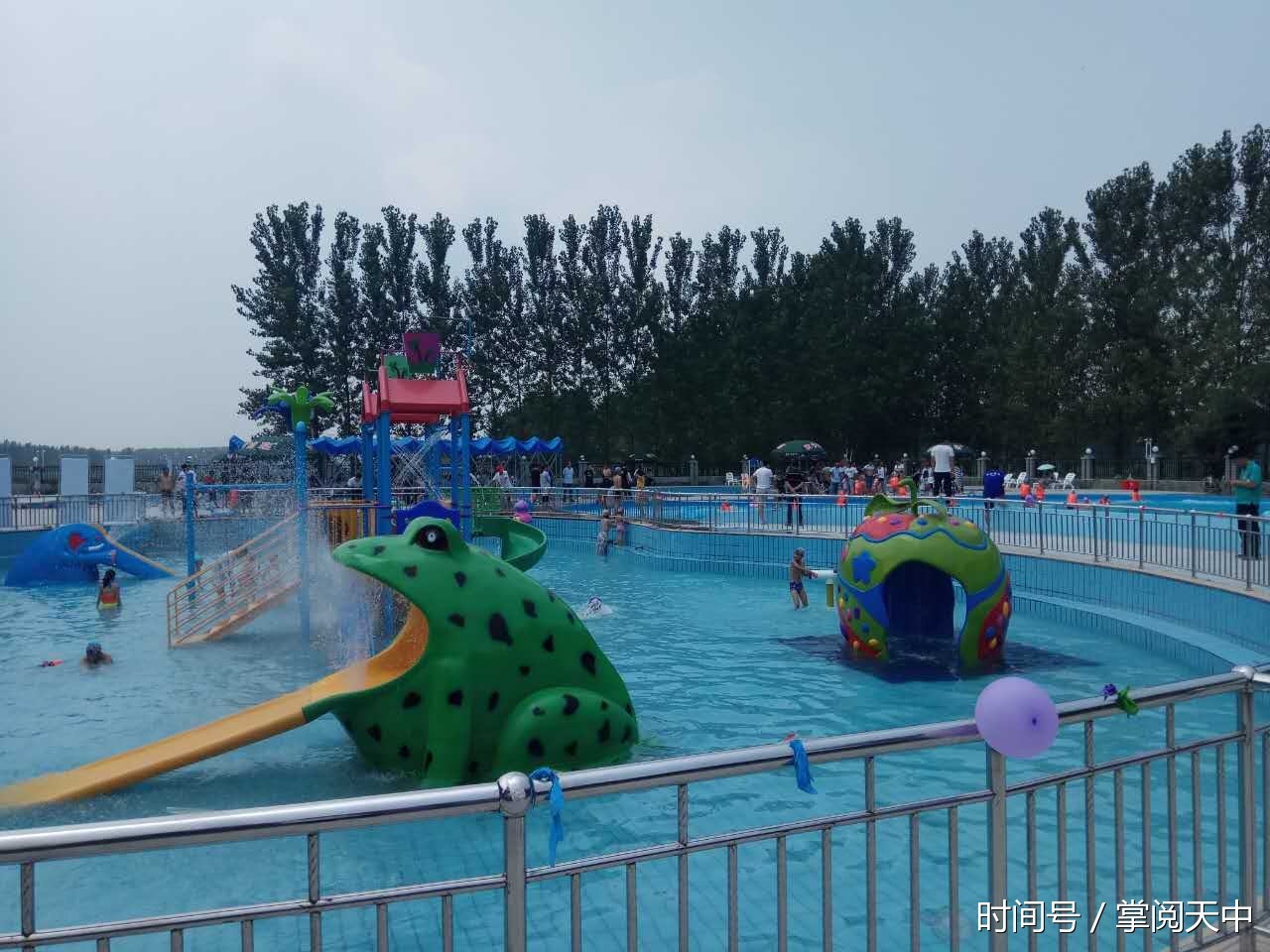 汝南县宿鸭湖生态园游泳馆水上乐园开业邀你清凉一夏