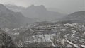 北京再迎降雪天气 京郊呈现迷人春雪景象