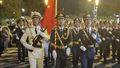 中国仪仗队明斯克街头震撼齐唱《当祖国召唤的时候》
