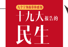 九个字海报带您感知十九大报告的民生温度