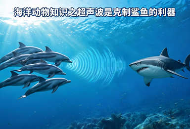 海洋动物知识之超声波是克制鲨鱼的利器