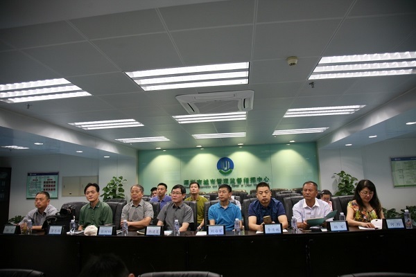 南京市城市管理局莅临市城管监督指挥中心考察