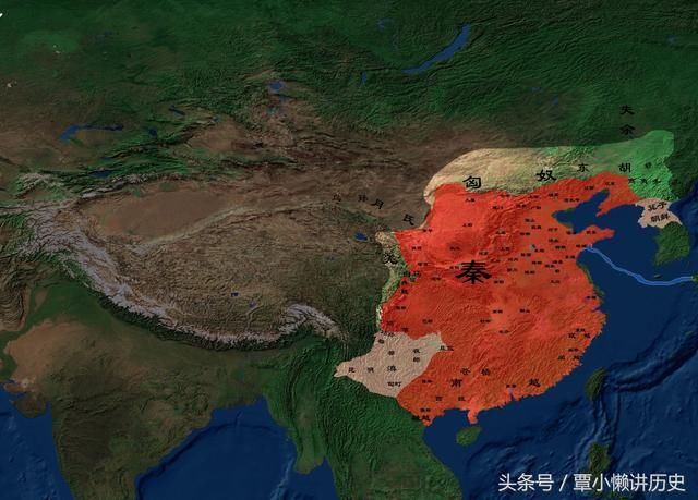 9张图概括中国各朝代版图变迁历史:汉唐盛世气