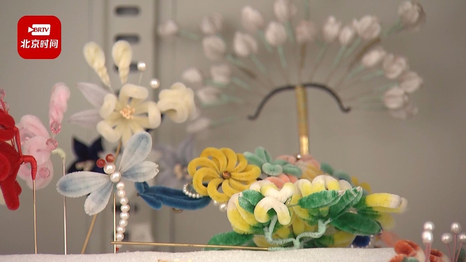 非遗技艺绒花 走上北京冬奥舞台 非遗技艺绒花 走上北京冬奥舞台