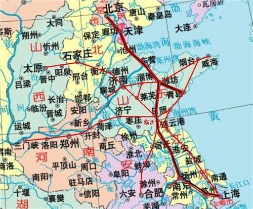 京沪第二条高铁在建,途径14个站,有你的家乡吗