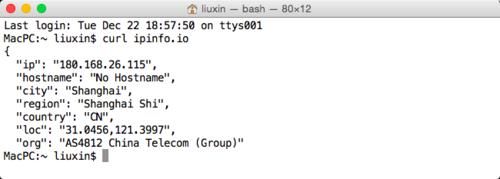 IP查询接口使用方法及另类用途