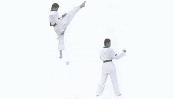 跆拳道前踢腿法,学习心得及发力技巧