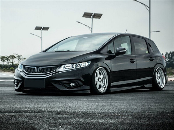 本田杰德改装空气避震 商务潮流姿态 本田杰德改装空气避震 商务潮流姿态