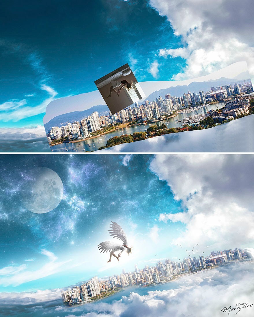 请收下我的膝盖!顶级ps大师揭秘p图前后对比