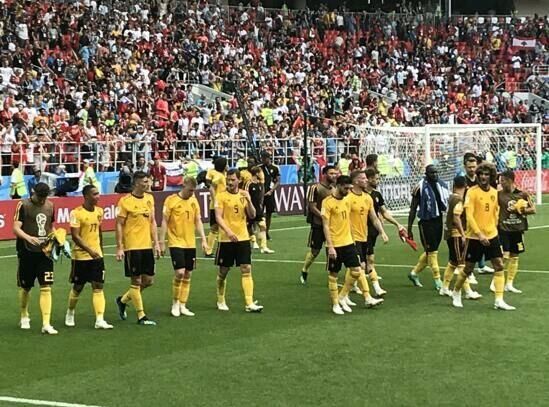 5-2狂虐突尼斯最多进球数诞生 比利时世界杯舞